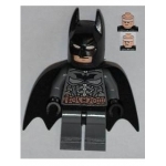 Minifig sh064 : Batman (Costume gris-bleu foncé avec ceinture cuivre)