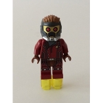 Minifig sh123 : Star-Lord (Masque, veste boutonnée sur le côté) (76021)