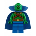 Minifig sh158 : Martian Manhunter (cape avec collerette)