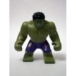 Minifig sh173 : Hulk (pantalon violet foncé)