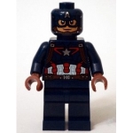 Minifig sh177 : Captain America (costume détaillé)