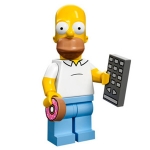 Minifig sim007 : Homer Simpson