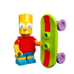 Minifig sim008 : Bart Simpson