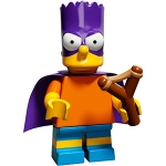 Minifig sim027 : Bart Simpson (Bartman)
