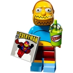 Minifig sim029 : Le vendeur de B.D.