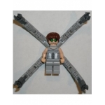 Minifig spd016 : Dr. Octopus / Doc Ock (Torse et jambes gris-bleu clair, avec tentacules)