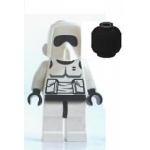 Minifig sw005a : Scout Trooper (tête noire, torse gris bleuté foncé)