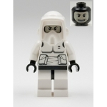 Minifig sw005b : Scout trooper (tête avec motif, torse gris bleuté foncé) (9489)