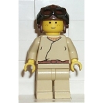 Minifig sw007 : Anakin Skywalker (casque marron)