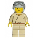 Minifig sw008 : Anakin Skywalker (casque gris clair)