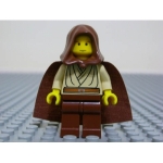 Minifig sw024 : Obi-Wan Kenobi (jeune, capuche et cape)