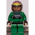 Minifig sw031a : Pilote de A-wing rebelle (peau claire)