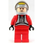 Minifig sw032a : Pilote de B-wing rebelle (peau claire)