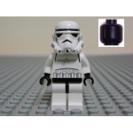 Minifig sw036b : Stormtrooper (tête noire)