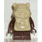 Minifig sw067 : Paploo (capuche beige, ewok)