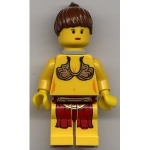 Minifig sw070 : Princesse Leia (tenue d'esclave de Jabba)