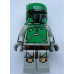 Minifig sw107 : Boba Fett (cité des nuages, jambes et bras imprimés)
