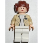 Minifig sw113 : Princesse Leia (tenue Hoth, chignon)