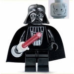 Minifig sw117 : Dark Vador (sabre laser rouge)