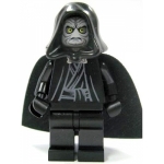 Minifig sw210 : Empereur Palpatine (tête gris bleuté clair, mains noires)