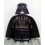 Minifig sw218 : Dark Vador (noir chromé)