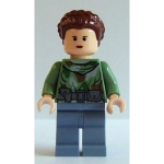 Minifig sw235 : Princesse Leia (tenue Endor)