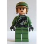 Minifig sw239 : Commando rebelle (sourcis froncés)