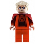 Minifig sw243 : Chancelier Palpatine (tenue rouge)