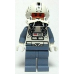 Minifig sw266 : Pilote clone (casque ouvert)