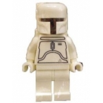 Minifig sw275 : Boba Fett (blanc)