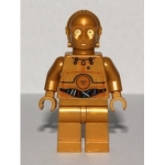 Minifig sw365 : C-3PO (fils de couleurs)