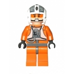 Minifig sw369 : Pilote de Y-wing rebelle Dutch Vander (leader or) (9495)