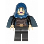 Minifig sw379 : Barriss Offee (capuche et cape bleu foncé)