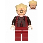 Minifig sw418 : Chancelier Palpatine (tenue rouge foncé)