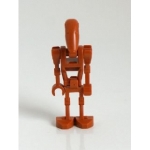 Minifig sw467 : Droïde de combat (orange foncé sans plaque arrière) 
