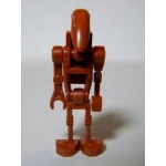 Minifig sw467b : Droïde de combat (orange foncé avec plaque arrière) 