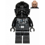 Minifig sw543 : Pilote TIE Fighter (tête claire avec visage)