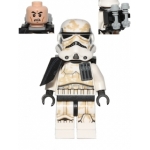 Minifig sw548a : Stormtrooper (épaulette noire, recycleur, tâches, tête avec visage) (75052)