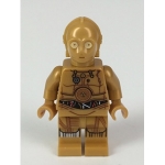 Minifig sw561 : C-3PO (jambes imprimées) (75059)