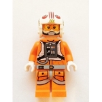 Minifig sw569 : Luke Skywalker (tenue de pilote, jambes avec motifs) (75049)
