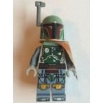 Minifig sw610 : Boba Fett (bras et jambes imprimées, casque, jet pack, épaulière)