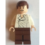 Minifig sw612 : Han Solo (jambes rouges foncé)