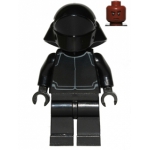 Minifig sw654 : Membre d'équipage du 1er ordre (tête, rouge foncé, 75104)