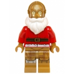 Minifig sw680 : C-3PO (tenue de Noël)