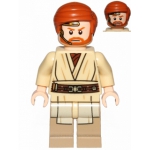 Minifig sw704 : Obi-Wan Kenobi (avec casque, 75135)