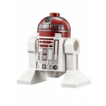 Minifig sw706 : R4-P17 (bande argentée autour du dôme, 75135)