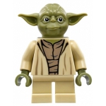 Minifig sw707 : Yoda (vert olive, 75142)