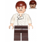 Minifig sw714 : Han Solo (jambes marron foncées, 75137)