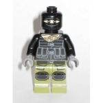 Minifig tnt043 : Soldat Foot (Jambes vert olive)