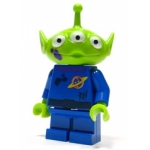 Minifig toy014 : Alien (tâches bleues sur le visage)
